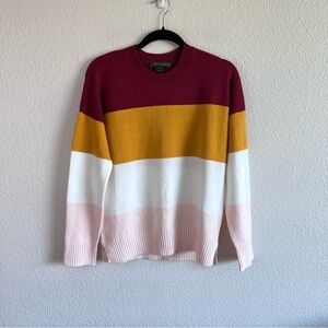 French‎ Connection Women’s Color Block Crewneck Sweater
